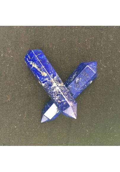 MINERALS * Double Terminated LAPIS LAZULI Stone Point Chakra High Quality-1