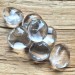 LARGE Tumbled Stone Hyaline Quartz Rock Crystal Crystal Healing Quality A+-1