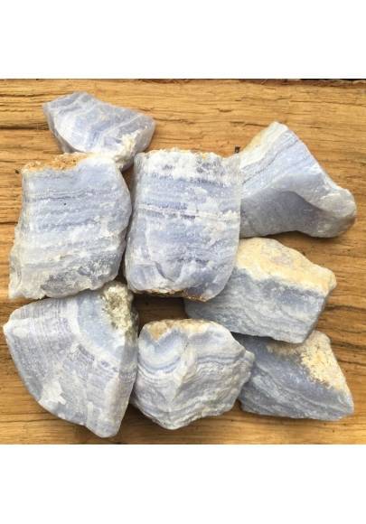 Rough BLUE CHALCEDONY AGATE Minerals Crystal Healing Chakra Reiki High Quality-1