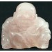Statuetta BUDDHA Rose Quartz Handmade Crystal Healing MINERALS Chakra Zen A+-2
