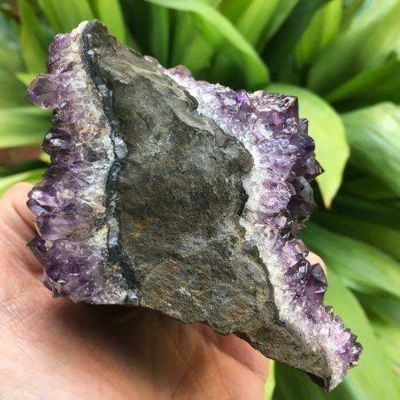 MINERALS * Uruguay AMETHYST DRUZY BIG Rare Excellent Quality Precious Chakra A+-3