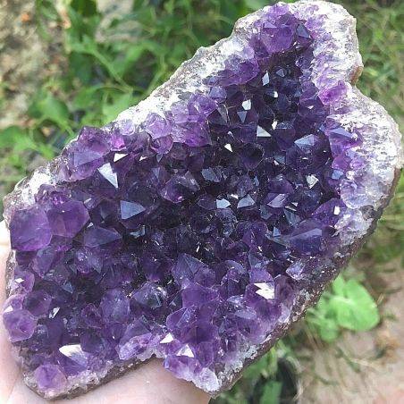 MINERALS * Uruguay AMETHYST DRUZY 38x145x73mm 328gr High Quality Crystal Healing-4