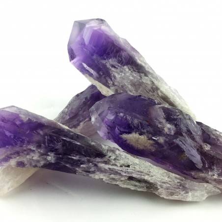 Bellissima Punta di AMETISTA dell'Uruguay GREZZO Cristalloterapia GRANDE-6