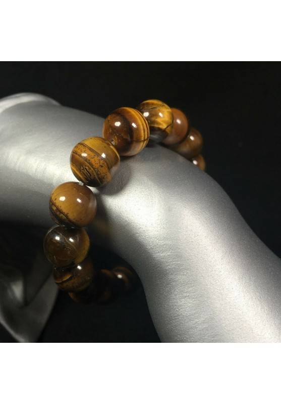 Natural TIGER'S EYE Crystal Beaded Men Women Lucky - CAPRICORN SCORPIO Zodiac A+-1