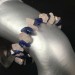 Bracelet in SODALITE and ROSE QUARTZ Crystal Healing Elasticated Chakra Zen A+-1