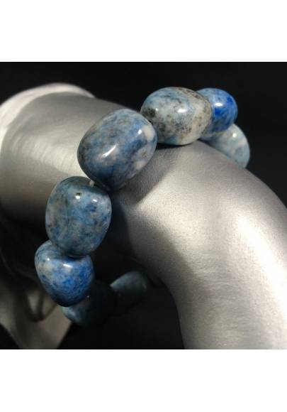 Tumbled LAPIS LAZULI Precious Bracelet Crystal Healing Quality Zen A+-1