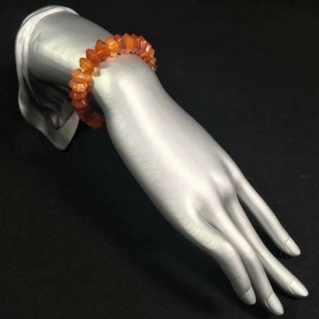 Faceted CARNELIAN AGATE Bracelet - LEO CANCER TAURUS A+-2