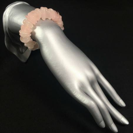 Pulsera CUARZO ROSA Pulsera Cristaloterapia Libra TAURO CAPRICORNIO A+-2