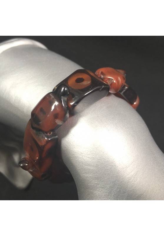 Special Bracelet in CARNELIAN Turtles - LEO CANCER TAURUS Zen A+-1