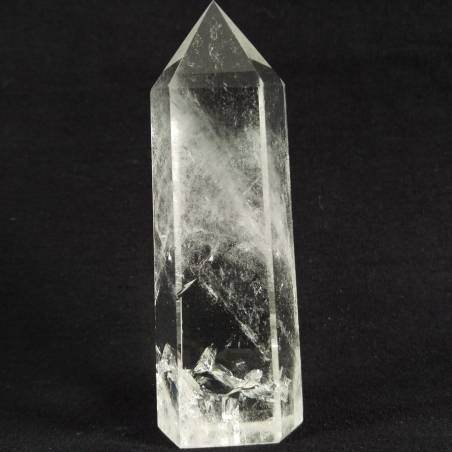 Clear Quartz Point PURE BRAZIL Rock CRYSTAL Crystal Healing MINERALS A+-3