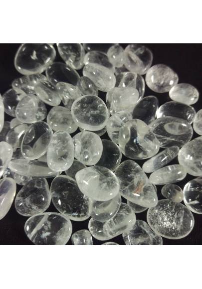 Quarzo Ialino Burattato Cristallo di Rocca Mignon100g Cristalloterapia Orgonite-1