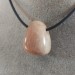 Collana " GOCCIA di Adularia Pietra di Luna " Ciondolo Cristalloterapia Gemma A+-5