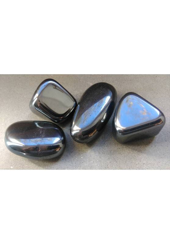 Ematite Burattata Grande Cristalloterapia Minerali A+[ Hematite Tumbled BIG-1