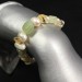 Pulsera en JADE Verde y Cuarzo CITRINO Pulsera con PERLAS Naturales Chakra-1