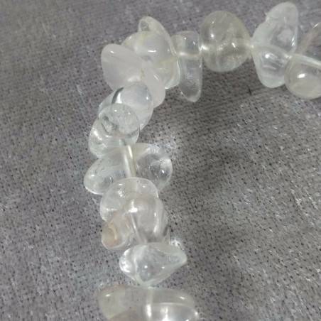 Hyaline Quartz Clear Chips Bracelet UNISEX Hyaline Quartz Bracelet-4