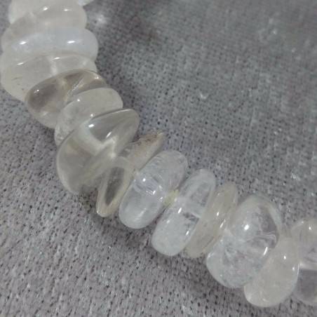 Hyaline Quartz Clear Chips Bracelet UNISEX Hyaline Quartz Bracelet-5