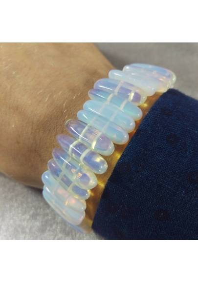 OPALITE Quartz Bracelet UNISEX Opalite Quartz Opal Bracelet-1