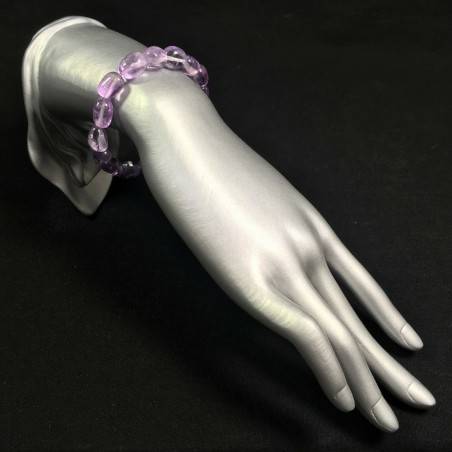Fine Tumbled AMETHYST Bracelet Pure Amethyst High Quality Crystal Healing-2