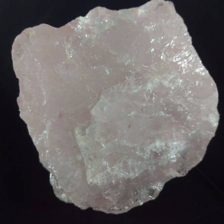 * MINERALI * Grande Blocco di Quarzo Rosa Grezzo Aggregato Naturale PESO: 377gr-4