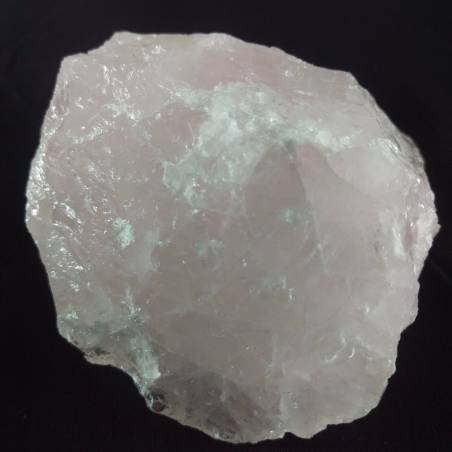 * MINERALI * Grande Blocco di Quarzo Rosa Grezzo Aggregato Naturale PESO: 377gr-5