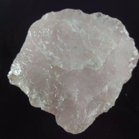 * MINERALI * Grande Blocco di Quarzo Rosa Grezzo Aggregato Naturale PESO: 377gr-6