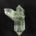 MINERALS * HYALINE Quartz Double Terminated Double Point with Tourmaline Inclusions-3