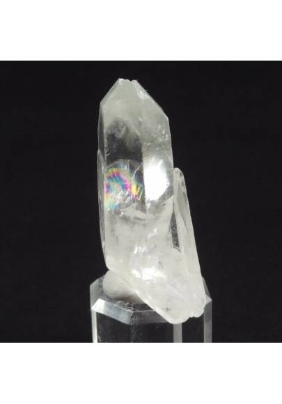 MINERALS * Natural Double Terminated Hyaline Quartz Rough Crystal WEIGHT:35.9g-1