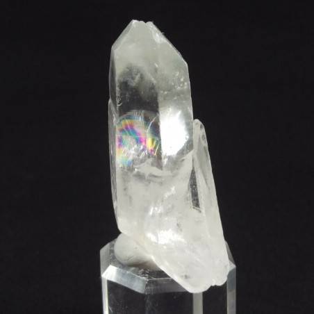 MINERALS * Natural Double Terminated Hyaline Quartz Rough Crystal WEIGHT:35.9g-1