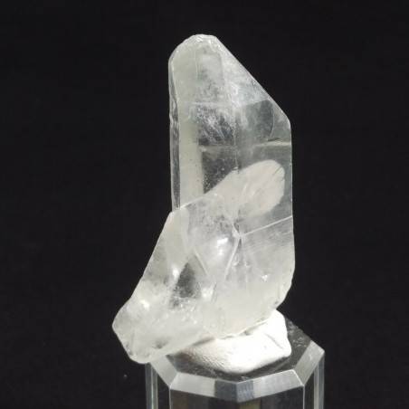 MINERALS * Natural Double Terminated Hyaline Quartz Rough Crystal WEIGHT:35.9g-2