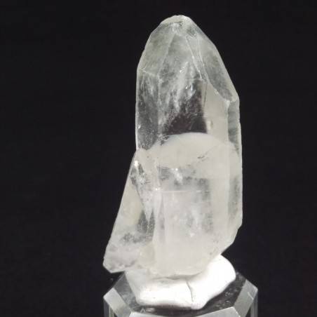 MINERALS * Natural Double Terminated Hyaline Quartz Rough Crystal WEIGHT:35.9g-4