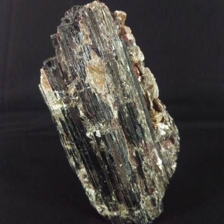 * MINERALI * Stupenda TORMALINA Grezza con MUSCOVITE Grande 467 Grammi 120x63 mm-1
