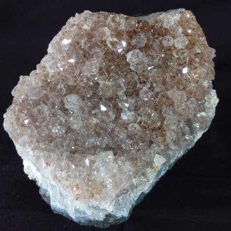 MINERALS * Rare Druzy of Brazilian AMETHYST with IRON Shades Geode 768 Gr.-5