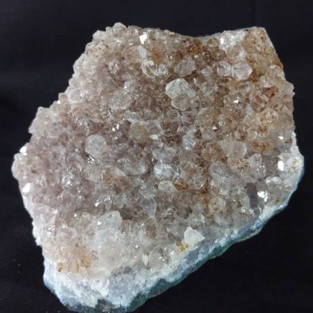 MINERALS * Rare Druzy of Brazilian AMETHYST with IRON Shades Geode 768 Gr.-6