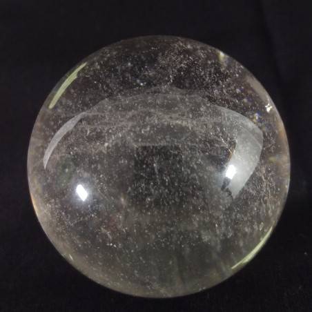 * MINERALI * SFERA in QUARZO IALINO con Spiriti Diam: 4,2 cm Cristallo di Rocca-2