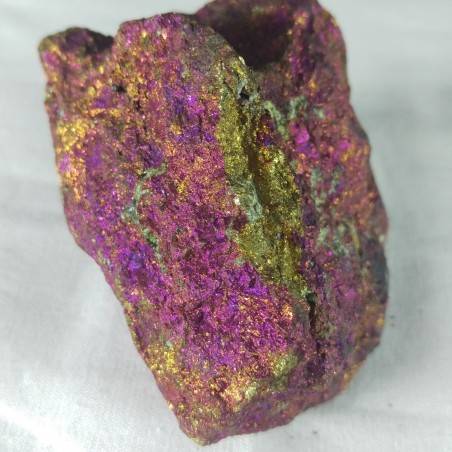 MINERALS * BIG Peacock Ore CHALCOPYRITE Crystal Rough Sulfur 350gr Specimen A+-6