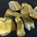 Ojo de Tigre en Bruto Minerales Cristales Cristaloterapia Chakra Gema Reiki A+-4