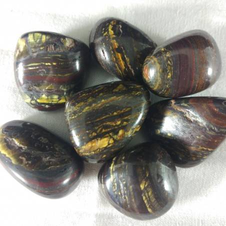 Iron TIGER Tumbled MINERALS High Quality A+ [ Tumbled Tiger Iron MINERALS-2