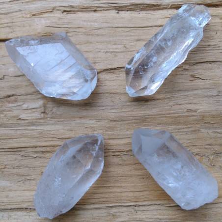 Hyaline Quartz Rock CRYSTAL Point Natural Chakra Crystal Healing-2