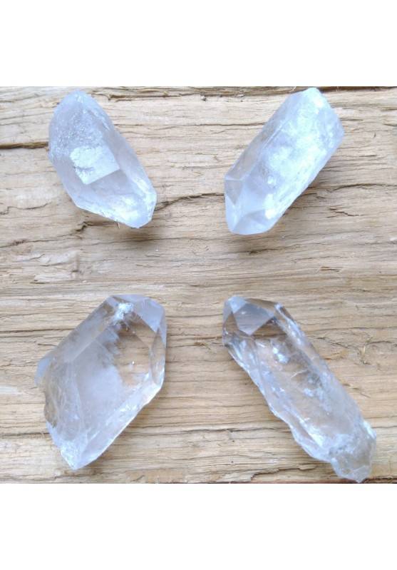 Cuarzo Blanco Cristal de Roca Punta Mediana Natural[PAGA SOLO UN ENVÍO]-1
