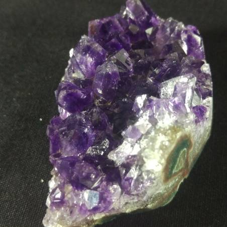 MINERALS * AMETHYST Druzy Cluster Crystal URUGUAY 61 x 43 mm Very High Quality-2