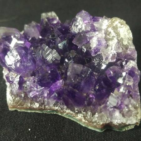 MINERALS * AMETHYST Druzy Cluster Crystal URUGUAY 61 x 43 mm Very High Quality-3