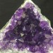 * MINERALI * DRUSA DI AMETISTA Blu / Viola URUGUAY 71x65 mm Altissima Qualità A+-5