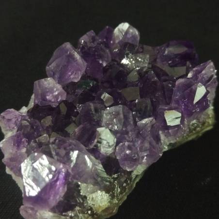 MINERALS * AMETHYST Druzy Cluster Crystal URUGUAY 53x34 mm Very High Quality A+-2