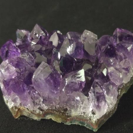 MINERALS * AMETHYST Druzy Cluster Crystal URUGUAY 53x34 mm Very High Quality A+-3
