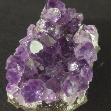 MINERALS * AMETHYST Druzy Cluster Crystal URUGUAY 53x34 mm Very High Quality A+-4