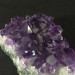 * Minéraux * DRUSE de Améthyste BLEU / Violet URUGUAY 69X33 mm Très haut Qualité A+-3
