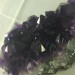 * MINERALI * DRUSA DI AMETISTA Blu / Viola URUGUAY 69X33 mm Altissima Qualità A+-5