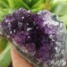 MINERALS °°° AMETHYST Druzy Cluster Dark Purple VERY HIGH QUALITY Uruguay Druzy-2