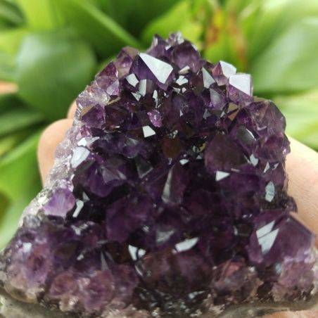 AMETHYST Geode Cluster Purple cm.7,8 x 5,8 x 2,5 URUGUAY Very HIGH Grade Minerals-3