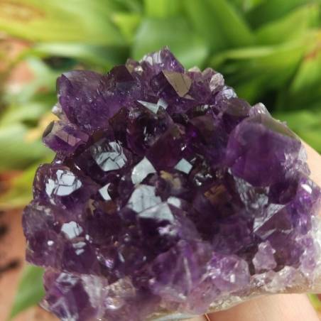 Minerali *** STRAORDINARIA Drusa AMETISTA BLU/VIOLA ALTA QUALITA' Uruguay $PROMO-2